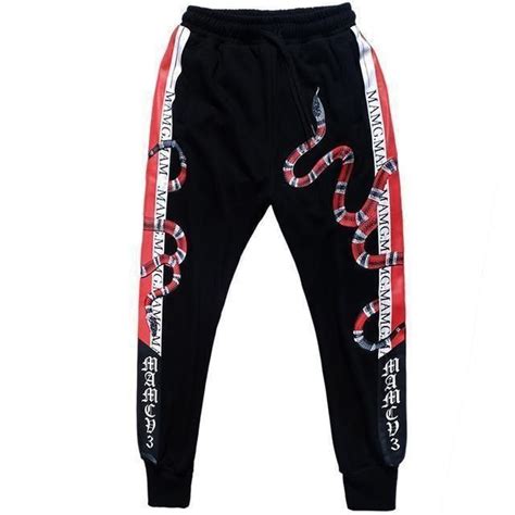 gucci womens joggers|gucci joggers snake.